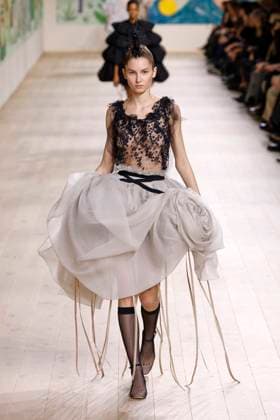Paris Fashion Week, Christian Dior Modenschau Christian Dior Haute Couture - Spring Summer 2025 - Paris, January 2025 Christian Dior Haute Couture - Spring Summer 2025 - Paris, January 2025, Credit:Zeppelin Avalon  Copyright: xZeppelinx xAvalonx 0958074375