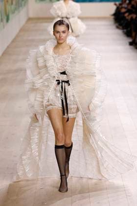 Paris Fashion Week, Christian Dior Modenschau Christian Dior Haute Couture - Spring Summer 2025 - Paris, January 2025 Christian Dior Haute Couture - Spring Summer 2025 - Paris, January 2025, Credit:Zeppelin Avalon  Copyright: xZeppelinx xAvalonx 0958074467