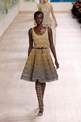 Paris Fashion Week, Christian Dior Modenschau Christian Dior Haute Couture - Spring Summer 2025 - Paris, January 2025 Christian Dior Haute Couture - Spring Summer 2025 - Paris, January 2025, Credit:Zeppelin Avalon  Copyright: xZeppelinx xAvalonx 0958074602