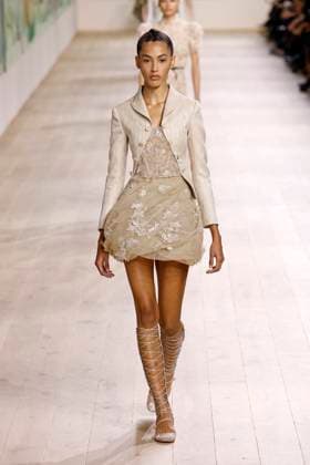 Paris Fashion Week, Christian Dior Modenschau Christian Dior Haute Couture - Spring Summer 2025 - Paris, January 2025 Christian Dior Haute Couture - Spring Summer 2025 - Paris, January 2025, Credit:Zeppelin Avalon  Copyright: xZeppelinx xAvalonx 0958074723