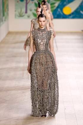 Paris Fashion Week, Christian Dior Modenschau Christian Dior Haute Couture - Spring Summer 2025 - Paris, January 2025 Christian Dior Haute Couture - Spring Summer 2025 - Paris, January 2025, Credit:Zeppelin Avalon  Copyright: xZeppelinx xAvalonx 0958074872