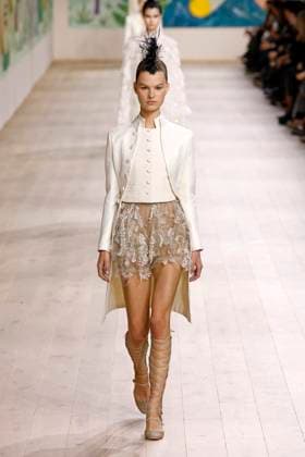 Paris Fashion Week, Christian Dior Modenschau Christian Dior Haute Couture - Spring Summer 2025 - Paris, January 2025 Christian Dior Haute Couture - Spring Summer 2025 - Paris, January 2025, Credit:Zeppelin Avalon  Copyright: xZeppelinx xAvalonx 0958074942