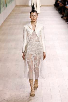 Paris Fashion Week, Christian Dior Modenschau Christian Dior Haute Couture - Spring Summer 2025 - Paris, January 2025 Christian Dior Haute Couture - Spring Summer 2025 - Paris, January 2025, Credit:Zeppelin Avalon  Copyright: xZeppelinx xAvalonx 0958075173