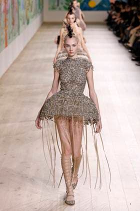 Paris Fashion Week, Christian Dior Modenschau Christian Dior Haute Couture - Spring Summer 2025 - Paris, January 2025 Christian Dior Haute Couture - Spring Summer 2025 - Paris, January 2025, Credit:Zeppelin Avalon  Copyright: xZeppelinx xAvalonx 0958075257