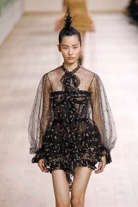Paris Fashion Week, Christian Dior Modenschau Christian Dior Haute Couture - Spring Summer 2025 - Paris, January 2025 Christian Dior Haute Couture - Spring Summer 2025 - Paris, January 2025, Credit:Zeppelin Avalon  Copyright: xZeppelinx xAvalonx 0958074007