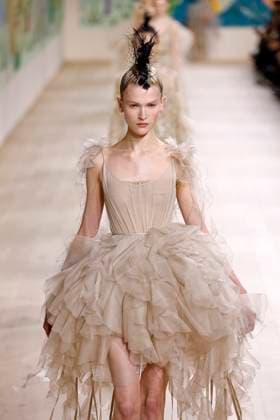Paris Fashion Week, Christian Dior Modenschau Christian Dior Haute Couture - Spring Summer 2025 - Paris, January 2025 Christian Dior Haute Couture - Spring Summer 2025 - Paris, January 2025, Credit:Zeppelin Avalon  Copyright: xZeppelinx xAvalonx 0958074045