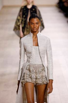 Paris Fashion Week, Christian Dior Modenschau Christian Dior Haute Couture - Spring Summer 2025 - Paris, January 2025 Christian Dior Haute Couture - Spring Summer 2025 - Paris, January 2025, Credit:Zeppelin Avalon  Copyright: xZeppelinx xAvalonx 0958074141