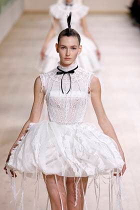 Paris Fashion Week, Christian Dior Modenschau Christian Dior Haute Couture - Spring Summer 2025 - Paris, January 2025 Christian Dior Haute Couture - Spring Summer 2025 - Paris, January 2025, Credit:Zeppelin Avalon  Copyright: xZeppelinx xAvalonx 0958074205