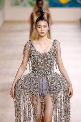 Paris Fashion Week, Christian Dior Modenschau Christian Dior Haute Couture - Spring Summer 2025 - Paris, January 2025 Christian Dior Haute Couture - Spring Summer 2025 - Paris, January 2025, Credit:Zeppelin Avalon  Copyright: xZeppelinx xAvalonx 0958074272