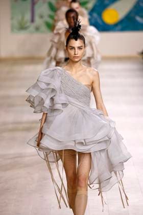 Paris Fashion Week, Christian Dior Modenschau Christian Dior Haute Couture - Spring Summer 2025 - Paris, January 2025 Christian Dior Haute Couture - Spring Summer 2025 - Paris, January 2025, Credit:Zeppelin Avalon  Copyright: xZeppelinx xAvalonx 0958074387
