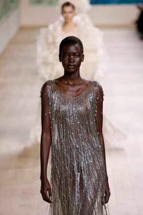 Paris Fashion Week, Christian Dior Modenschau Christian Dior Haute Couture - Spring Summer 2025 - Paris, January 2025 Christian Dior Haute Couture - Spring Summer 2025 - Paris, January 2025, Credit:Zeppelin Avalon  Copyright: xZeppelinx xAvalonx 0958074431