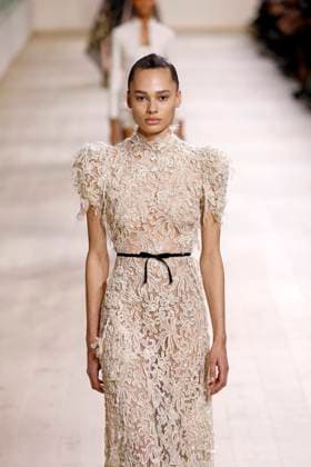 Paris Fashion Week, Christian Dior Modenschau Christian Dior Haute Couture - Spring Summer 2025 - Paris, January 2025 Christian Dior Haute Couture - Spring Summer 2025 - Paris, January 2025, Credit:Zeppelin Avalon  Copyright: xZeppelinx xAvalonx 0958074477