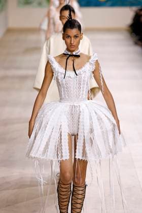 Paris Fashion Week, Christian Dior Modenschau Christian Dior Haute Couture - Spring Summer 2025 - Paris, January 2025 Christian Dior Haute Couture - Spring Summer 2025 - Paris, January 2025, Credit:Zeppelin Avalon  Copyright: xZeppelinx xAvalonx 0958074773