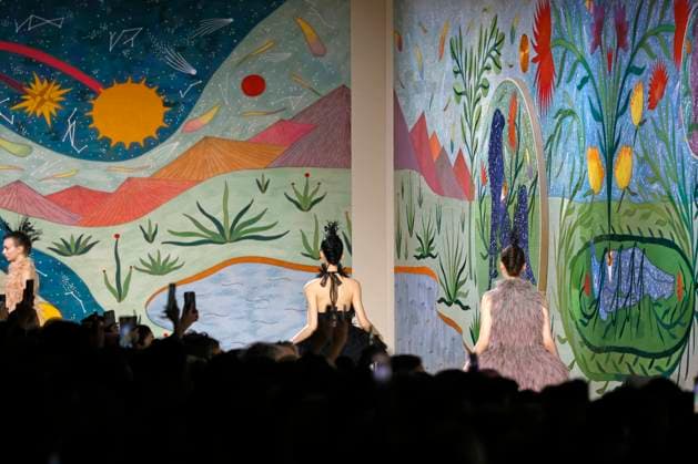 Paris Fashion Week, Christian Dior Modenschau Christian Dior Haute Couture - Spring Summer 2025 - Paris, January 2025 Christian Dior Haute Couture - Spring Summer 2025 - Paris, January 2025, Credit:Zeppelin Avalon  Copyright: xZeppelinx xAvalonx 0958074849