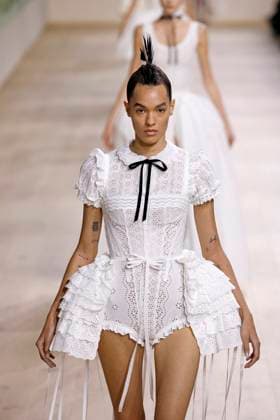 Paris Fashion Week, Christian Dior Modenschau Christian Dior Haute Couture - Spring Summer 2025 - Paris, January 2025 Christian Dior Haute Couture - Spring Summer 2025 - Paris, January 2025, Credit:Zeppelin Avalon  Copyright: xZeppelinx xAvalonx 0958075326