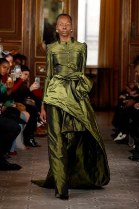 Imane Ayissi Haute Couture spring summer 2025 Paris january 2005 Imane Ayissi Haute Couture spring summer 2025 Paris january 2005, Credit:Zeppelin Avalon  Copyright: xZeppelinx xAvalonx 0958122990