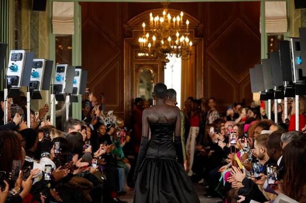 Imane Ayissi Haute Couture spring summer 2025 Paris january 2005 Imane Ayissi Haute Couture spring summer 2025 Paris january 2005, Credit:Zeppelin Avalon  Copyright: xZeppelinx xAvalonx 0958122998