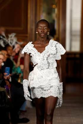 Imane Ayissi Haute Couture spring summer 2025 Paris january 2005 Imane Ayissi Haute Couture spring summer 2025 Paris january 2005, Credit:Zeppelin Avalon  Copyright: xZeppelinx xAvalonx 0958123111