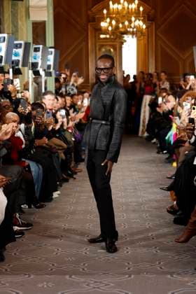 Imane Ayissi Haute Couture spring summer 2025 Paris january 2005 Imane Ayissi Haute Couture spring summer 2025 Paris january 2005, Credit:Zeppelin Avalon  Copyright: xZeppelinx xAvalonx 0958123555