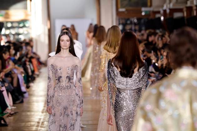George Hobeika Haute Couture spring summer 2025 Paris january 2025 George Hobeika Haute Couture spring summer 2025 Paris january 2025, Credit:Zeppelin Avalon  Copyright: xZeppelinx xAvalonx 0958128853
