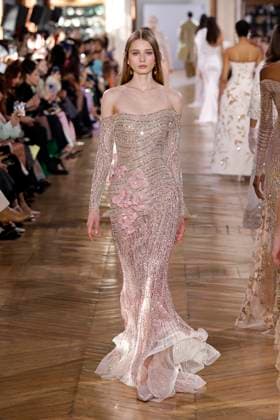 George Hobeika Haute Couture spring summer 2025 Paris january 2025 George Hobeika Haute Couture spring summer 2025 Paris january 2025, Credit:Zeppelin Avalon  Copyright: xZeppelinx xAvalonx 0958129087