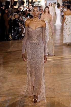 George Hobeika Haute Couture spring summer 2025 Paris january 2025 George Hobeika Haute Couture spring summer 2025 Paris january 2025, Credit:Zeppelin Avalon  Copyright: xZeppelinx xAvalonx 0958129347