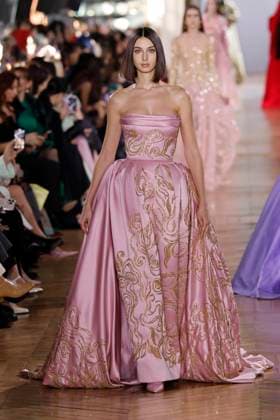 George Hobeika Haute Couture spring summer 2025 Paris january 2025 George Hobeika Haute Couture spring summer 2025 Paris january 2025, Credit:Zeppelin Avalon  Copyright: xZeppelinx xAvalonx 0958129490