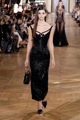Paris Fashion Week, Georges Hobeika Modenschau George Hobeika Haute Couture spring summer 2025 Paris january 2005 George Hobeika Haute Couture spring summer 2025 Paris january 2005, Credit:Zeppelin Avalon  Copyright: xZeppelinx xAvalonx 0958131182