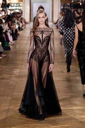 Paris Fashion Week, Georges Hobeika Modenschau George Hobeika Haute Couture spring summer 2025 Paris january 2005 George Hobeika Haute Couture spring summer 2025 Paris january 2005, Credit:Zeppelin Avalon  Copyright: xZeppelinx xAvalonx 0958128338