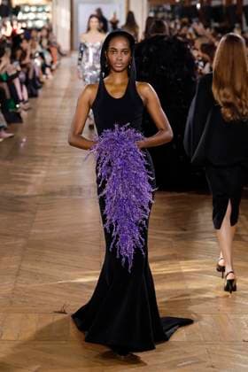 Paris Fashion Week, Georges Hobeika Modenschau George Hobeika Haute Couture spring summer 2025 Paris january 2005 George Hobeika Haute Couture spring summer 2025 Paris january 2005, Credit:Zeppelin Avalon  Copyright: xZeppelinx xAvalonx 0958128373
