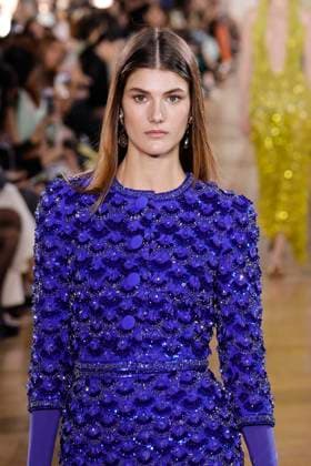 Paris Fashion Week, Georges Hobeika Modenschau George Hobeika Haute Couture spring summer 2025 Paris january 2005 George Hobeika Haute Couture spring summer 2025 Paris january 2005, Credit:Zeppelin Avalon  Copyright: xZeppelinx xAvalonx 0958129036
