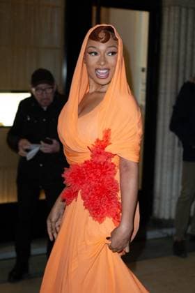 PFW - Giambattista Valli Haute Couture - Photocall NB Megan Thee Stallion attends the Giambattista Valli Haute Couture Spring-Summer 2025 show as part of Paris Fashion Week on January 27, 2025 in Paris, France. Photo by Nasser Berzane ABACAPRESS.COM Paris France  Copyright: xBerzanexNasser ABACAx