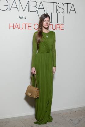 PFW - Giambattista Valli Haute Couture - Photocall NB Valery Kaufman attends the Giambattista Valli Haute Couture Spring-Summer 2025 show as part of Paris Fashion Week on January 27, 2025 in Paris, France. Photo by Nasser Berzane ABACAPRESS.COM Paris France  Copyright: xBerzanexNasser ABACAx