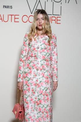 PFW - Giambattista Valli Haute Couture - Photocall NB Eleonora Carisi attends the Giambattista Valli Haute Couture Spring-Summer 2025 show as part of Paris Fashion Week on January 27, 2025 in Paris, France. Photo by Nasser Berzane ABACAPRESS.COM Paris France  Copyright: xBerzanexNasser ABACAx