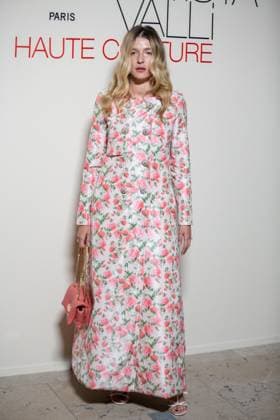 PFW - Giambattista Valli Haute Couture - Photocall NB Eleonora Carisi attends the Giambattista Valli Haute Couture Spring-Summer 2025 show as part of Paris Fashion Week on January 27, 2025 in Paris, France. Photo by Nasser Berzane ABACAPRESS.COM Paris France  Copyright: xBerzanexNasser ABACAx