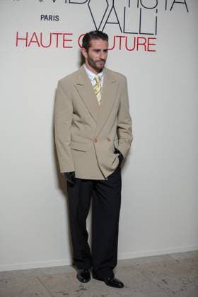 PFW - Giambattista Valli Haute Couture - Photocall NB Pelayo Diaz attends the Giambattista Valli Haute Couture Spring-Summer 2025 show as part of Paris Fashion Week on January 27, 2025 in Paris, France. Photo by Nasser Berzane ABACAPRESS.COM Paris France  Copyright: xBerzanexNasser ABACAx