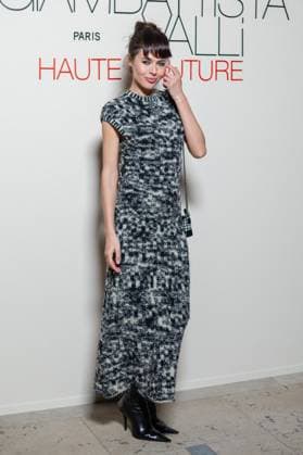 PFW - Giambattista Valli Haute Couture - Photocall NB Guest attends the Giambattista Valli Haute Couture Spring-Summer 2025 show as part of Paris Fashion Week on January 27, 2025 in Paris, France. Photo by Nasser Berzane ABACAPRESS.COM Paris France  Copyright: xBerzanexNasser ABACAx