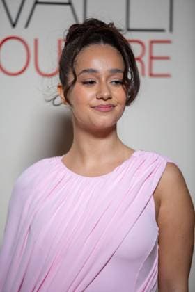 PFW - Giambattista Valli Haute Couture - Photocall NB Lena Mahfouf attends the Giambattista Valli Haute Couture Spring-Summer 2025 show as part of Paris Fashion Week on January 27, 2025 in Paris, France. Photo by Nasser Berzane ABACAPRESS.COM Paris France  Copyright: xBerzanexNasser ABACAx