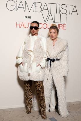 PFW - Giambattista Valli Haute Couture - Photocall NB Guest, Maria Braz attends the Giambattista Valli Haute Couture Spring-Summer 2025 show as part of Paris Fashion Week on January 27, 2025 in Paris, France. Photo by Nasser Berzane ABACAPRESS.COM Paris France  Copyright: xBerzanexNasser ABACAx