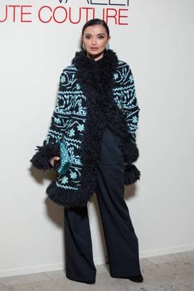 PFW - Giambattista Valli Haute Couture - Photocall NB Fajer Fahad attends the Giambattista Valli Haute Couture Spring-Summer 2025 show as part of Paris Fashion Week on January 27, 2025 in Paris, France. Photo by Nasser Berzane ABACAPRESS.COM Paris France  Copyright: xBerzanexNasser ABACAx