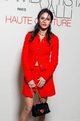 PFW - Giambattista Valli Haute Couture - Photocall NB Leïla Ben Khalifa attends the Giambattista Valli Haute Couture Spring-Summer 2025 show as part of Paris Fashion Week on January 27, 2025 in Paris, France. Photo by Nasser Berzane ABACAPRESS.COM Paris France  Copyright: xBerzanexNasser ABACAx