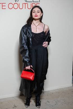 PFW - Giambattista Valli Haute Couture - Photocall NB Esther Abrami attends the Giambattista Valli Haute Couture Spring-Summer 2025 show as part of Paris Fashion Week on January 27, 2025 in Paris, France. Photo by Nasser Berzane ABACAPRESS.COM Paris France  Copyright: xBerzanexNasser ABACAx