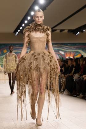 PFW - Christian Dior Runway A model walks the runway during the Christian Dior show during Paris Fashion Week Haute Couture Spring-Summer 2025 on January 27, 2025 in Paris, France. Photo by ABACAPRESS.COM Paris France  Copyright: xABACAx