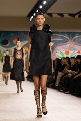 PFW - Christian Dior Runway A model walks the runway during the Christian Dior show during Paris Fashion Week Haute Couture Spring-Summer 2025 on January 27, 2025 in Paris, France. Photo by ABACAPRESS.COM Paris France  Copyright: xABACAx
