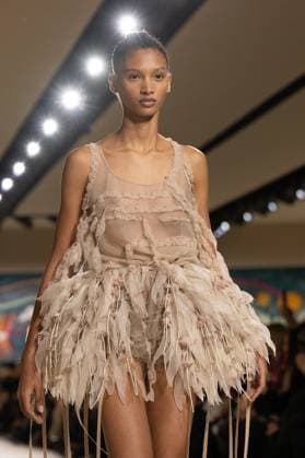 PFW - Christian Dior Runway A model walks the runway during the Christian Dior show during Paris Fashion Week Haute Couture Spring-Summer 2025 on January 27, 2025 in Paris, France. Photo by ABACAPRESS.COM Paris France  Copyright: xABACAx