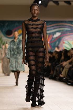 PFW - Christian Dior Runway A model walks the runway during the Christian Dior show during Paris Fashion Week Haute Couture Spring-Summer 2025 on January 27, 2025 in Paris, France. Photo by ABACAPRESS.COM Paris France  Copyright: xABACAx