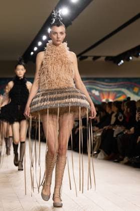 PFW - Christian Dior Runway A model walks the runway during the Christian Dior show during Paris Fashion Week Haute Couture Spring-Summer 2025 on January 27, 2025 in Paris, France. Photo by ABACAPRESS.COM Paris France  Copyright: xABACAx