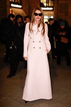 PFW - Gianbattista Arrivals Anna Dello Russo arrives to Gianbattista Valli fashion show during the Haute Couture Fall Winter 2025 - 2026 Fashion Week on January 27, 2025 in Paris, France. Photo by Marco Piovanotto ABACAPRESS.COM Paris France  Copyright: xPiovanottoxMarco ABACAx