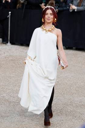 PFW - Schiaparelli Arrivals Paris, France - January 27: Gessica Kayane arrives to Schiaparelli fashion show during the Haute Couture Fall Winter 2025 - 2026 Fashion Week on January 27, 2025 in Paris, France. Photo by Marco Piovanotto Abacapress Paris France  Copyright: xPiovanottoxMarco ABACAx