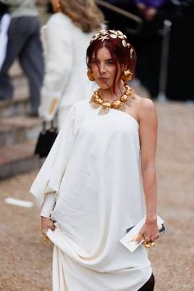 PFW - Schiaparelli Arrivals Paris, France - January 27: Gessica Kayane arrives to Schiaparelli fashion show during the Haute Couture Fall Winter 2025 - 2026 Fashion Week on January 27, 2025 in Paris, France. Photo by Marco Piovanotto Abacapress Paris France  Copyright: xPiovanottoxMarco ABACAx